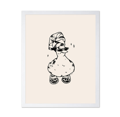 Stylish Duck Pose