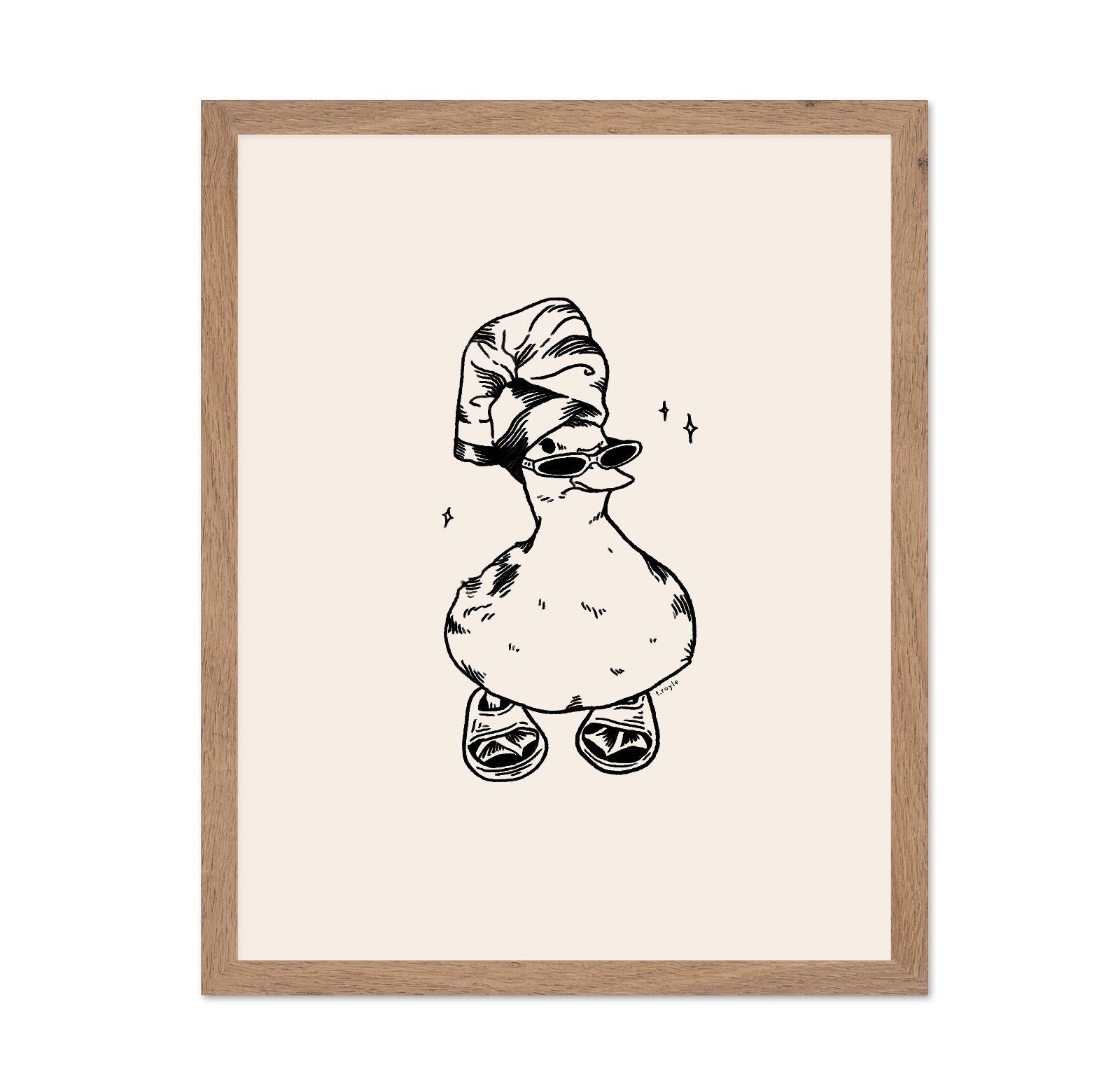 Stylish Duck Pose