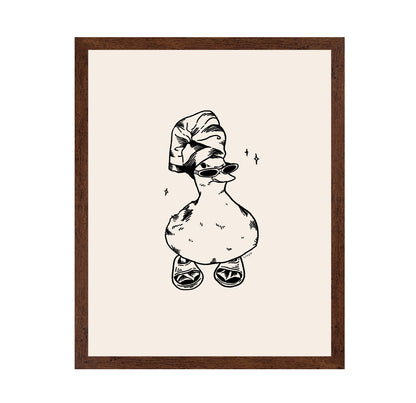 Stylish Duck Pose