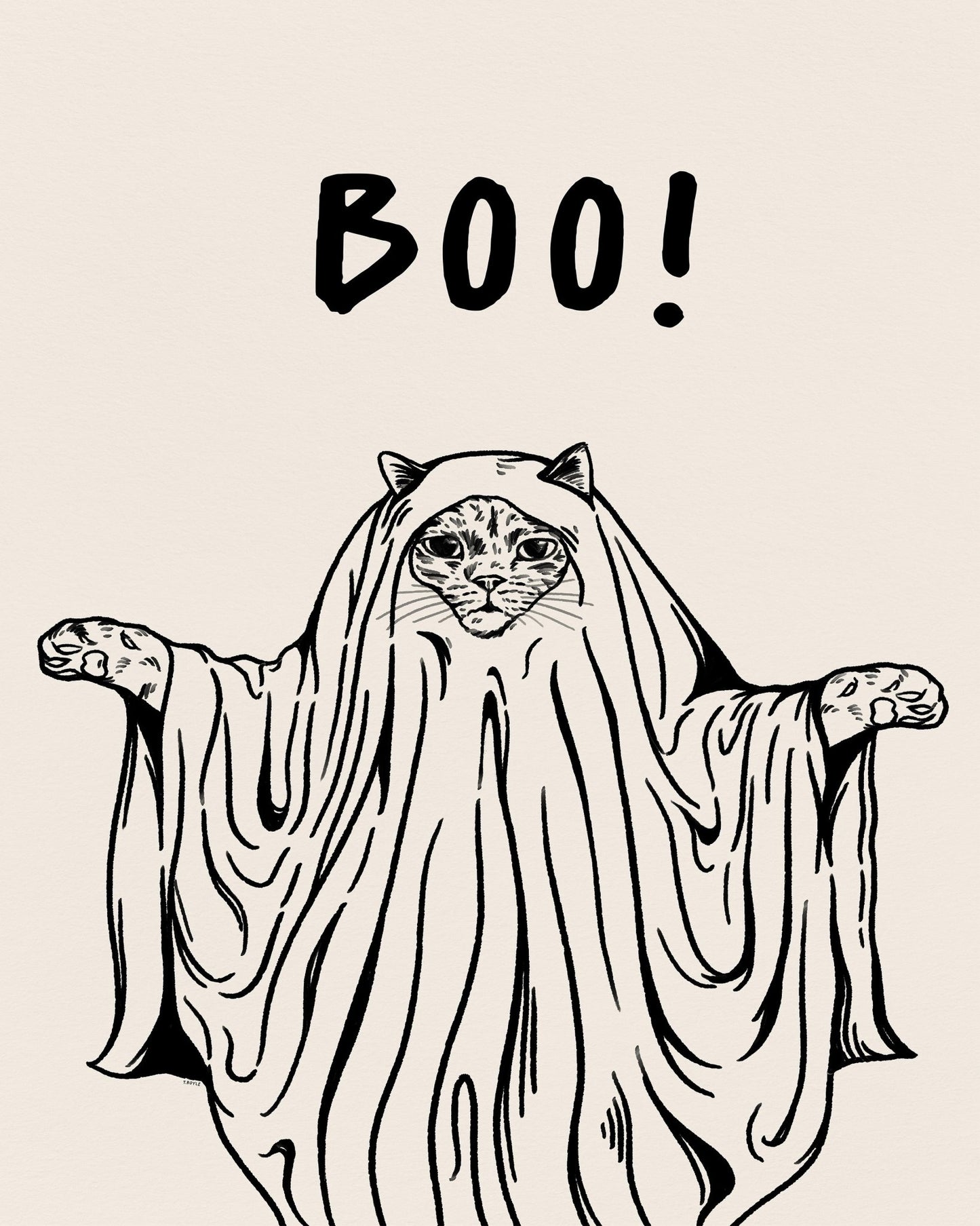 Ghost Cat Boo