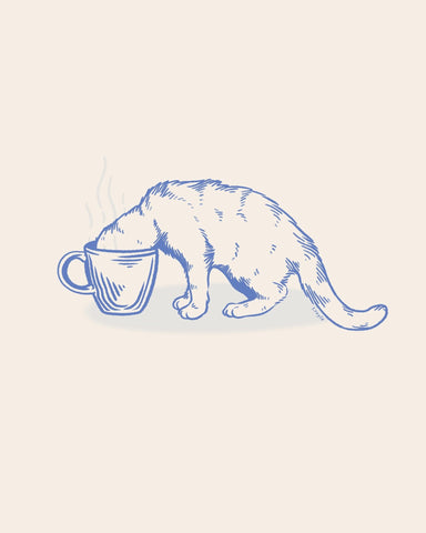 Cat Coffee Dive No2