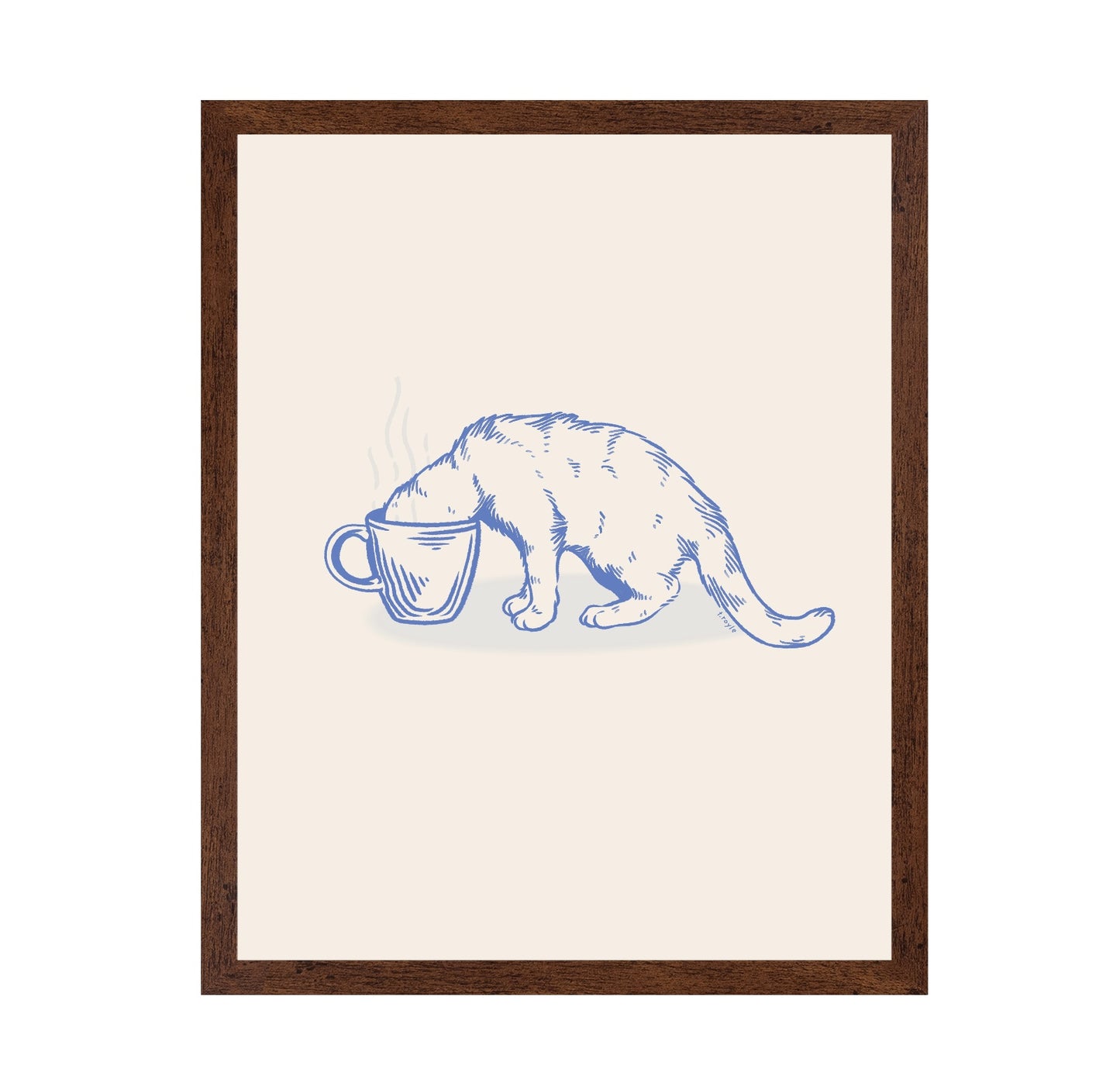 Cat Coffee Dive No2