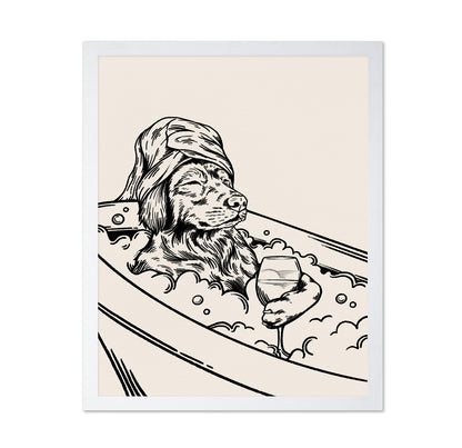 Spa Dog Wine Bath