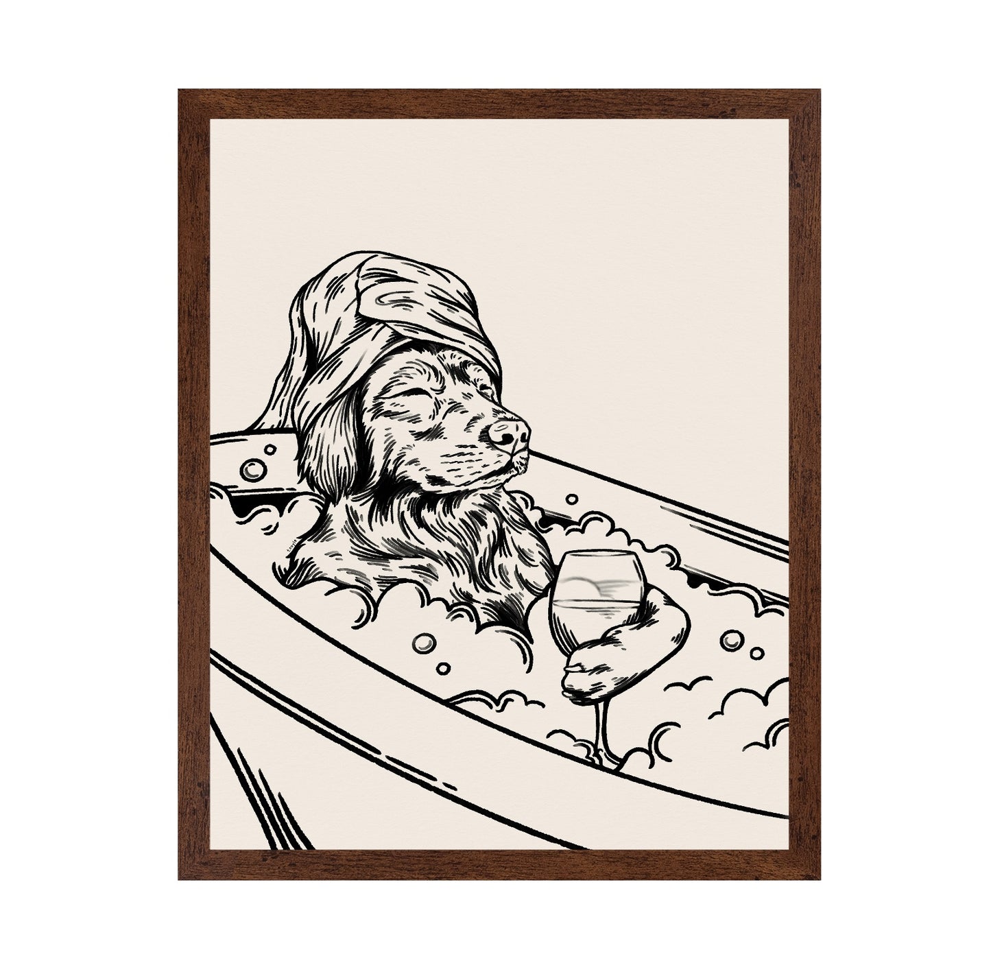 Spa Dog Wine Bath