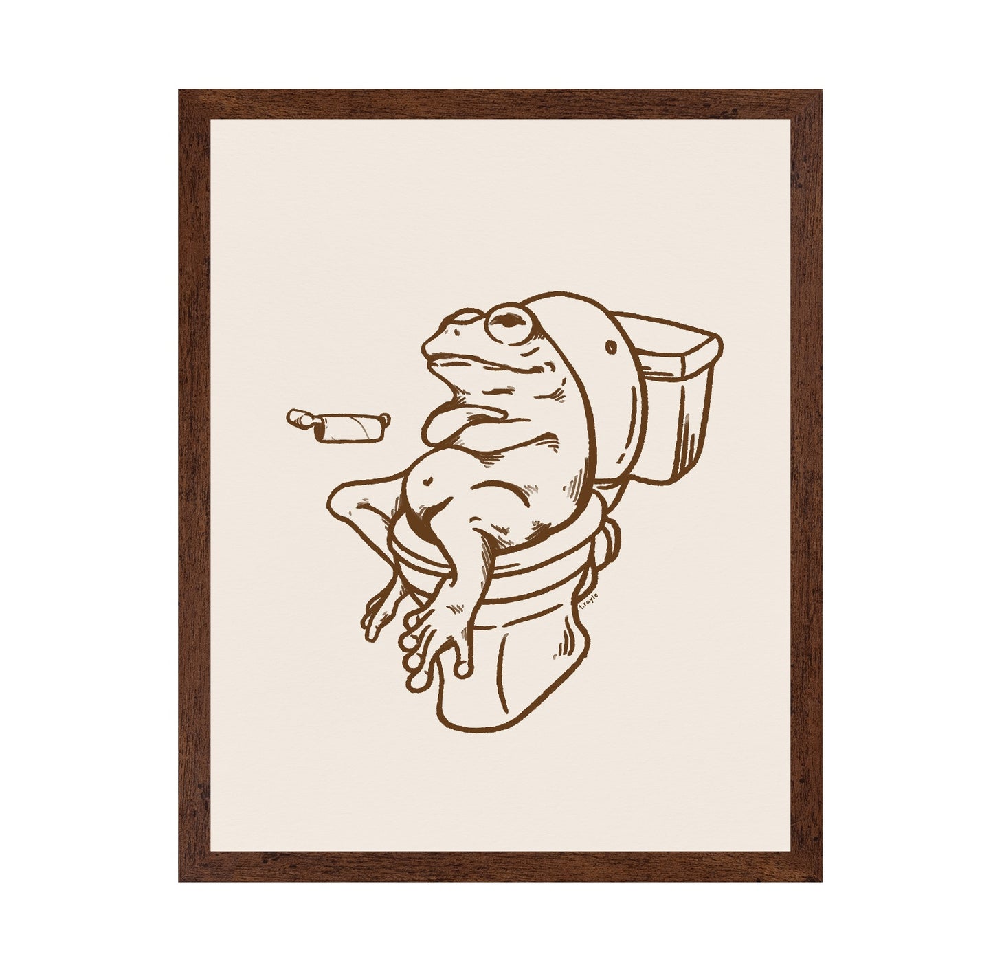 Frog Toilet Chill