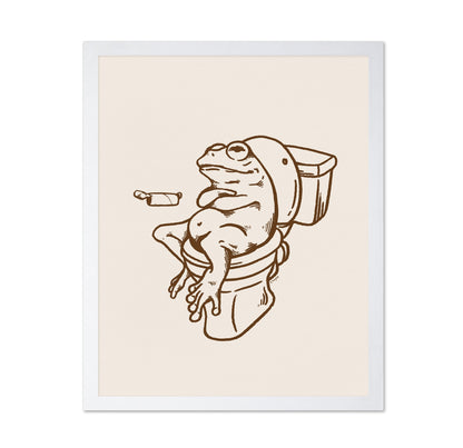 Frog Toilet Chill