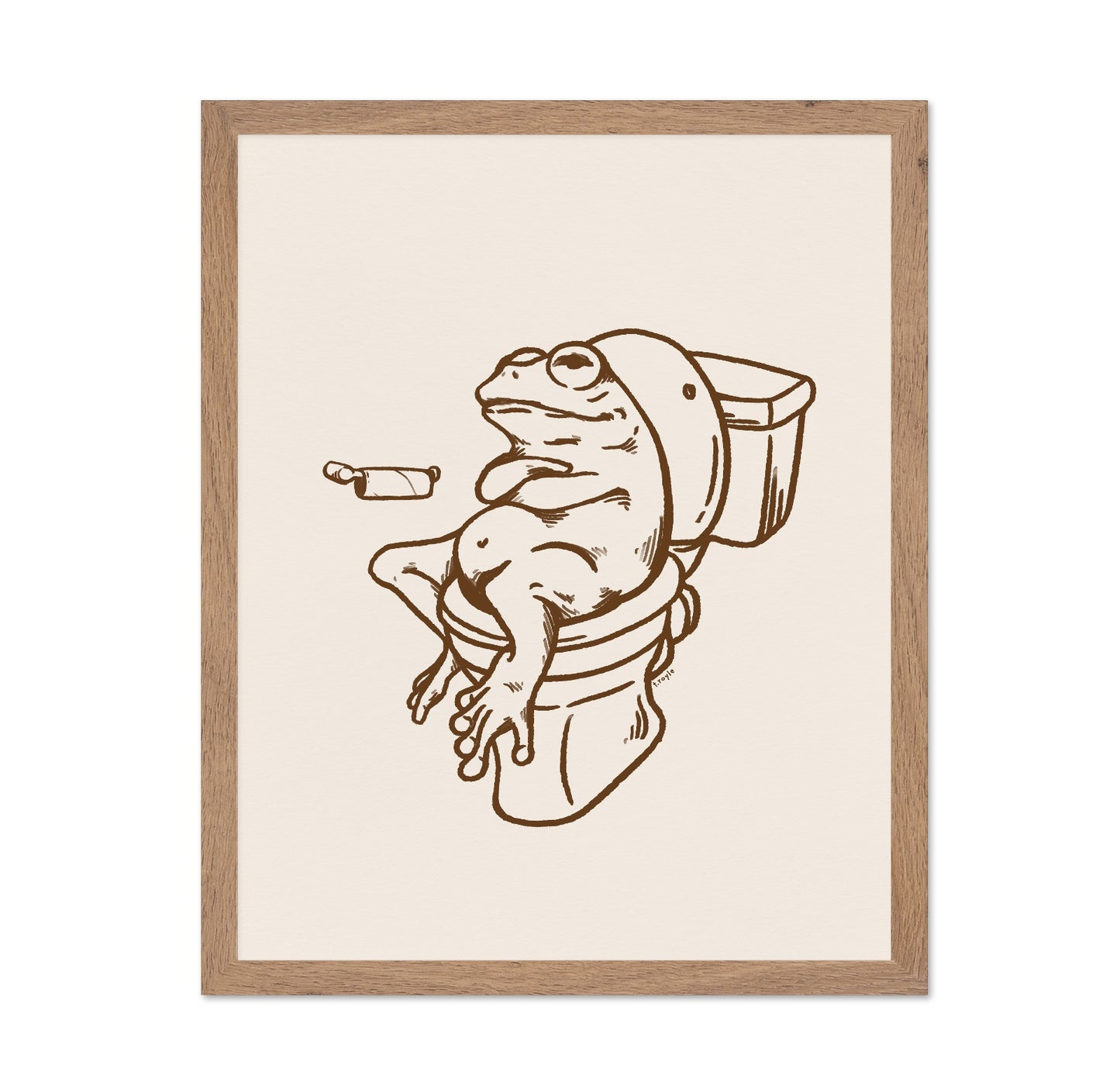 Frog Toilet Chill