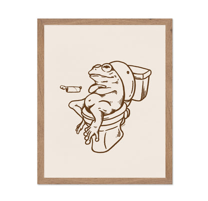 Frog Toilet Chill