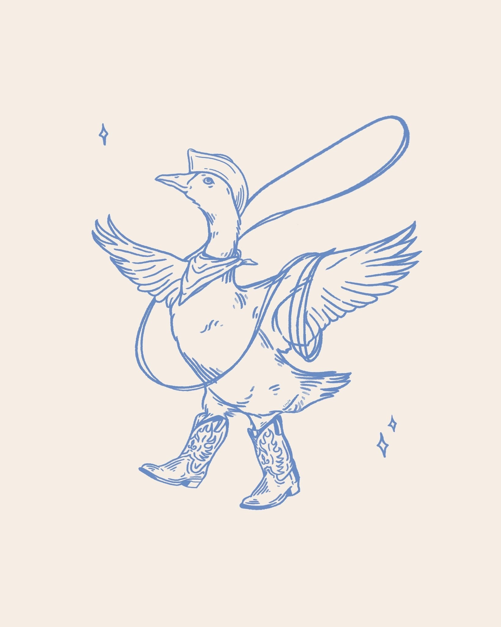 Rodeo Duck Wings