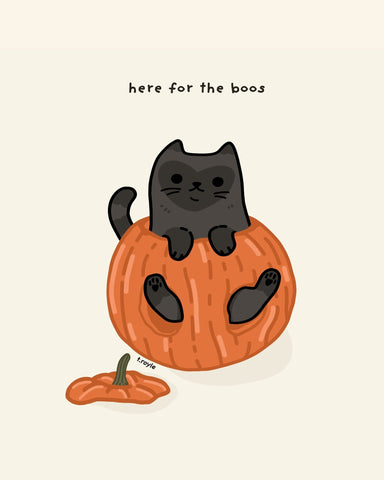 Pumpkin Cat Boo