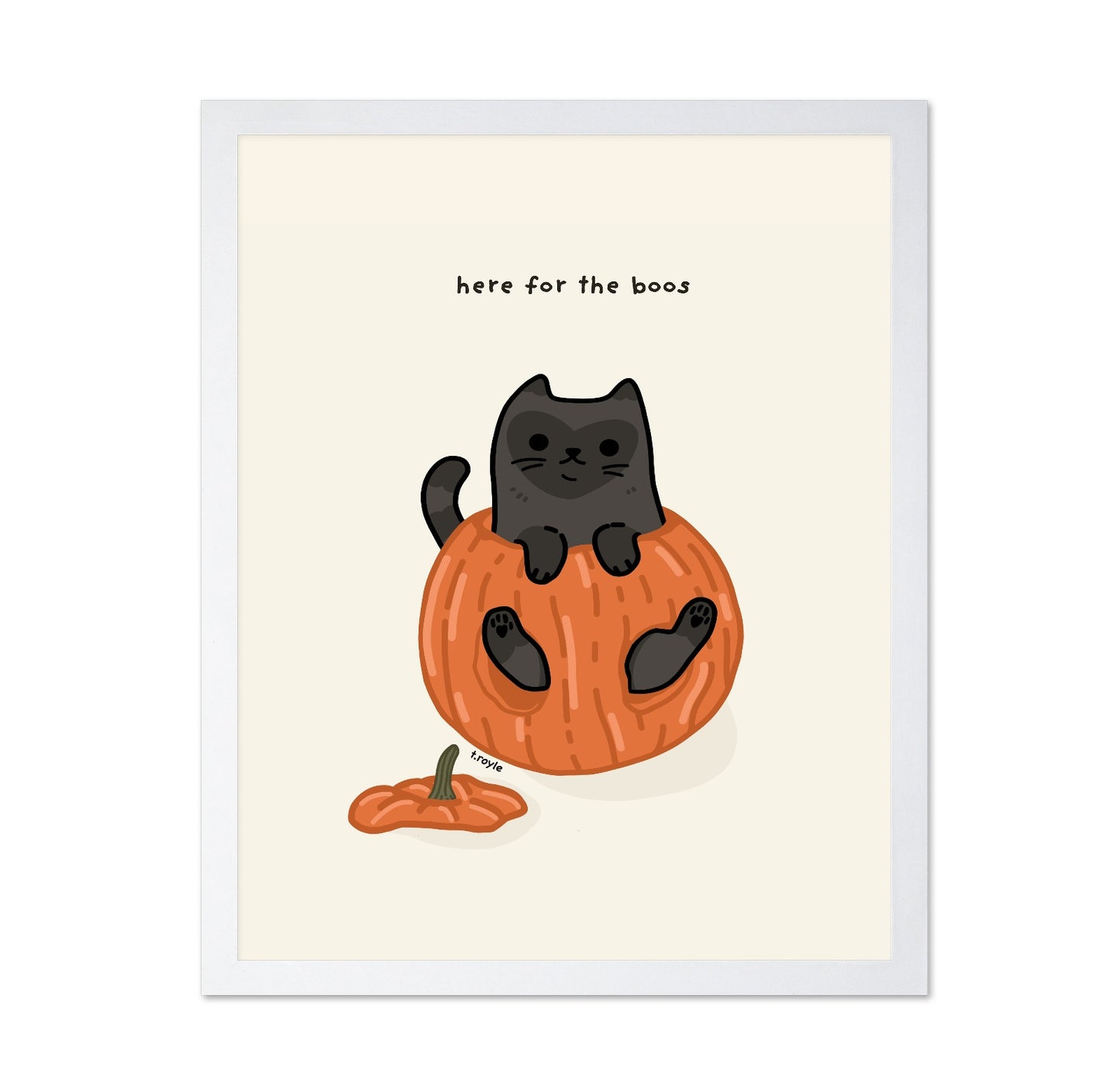 Pumpkin Cat Boo