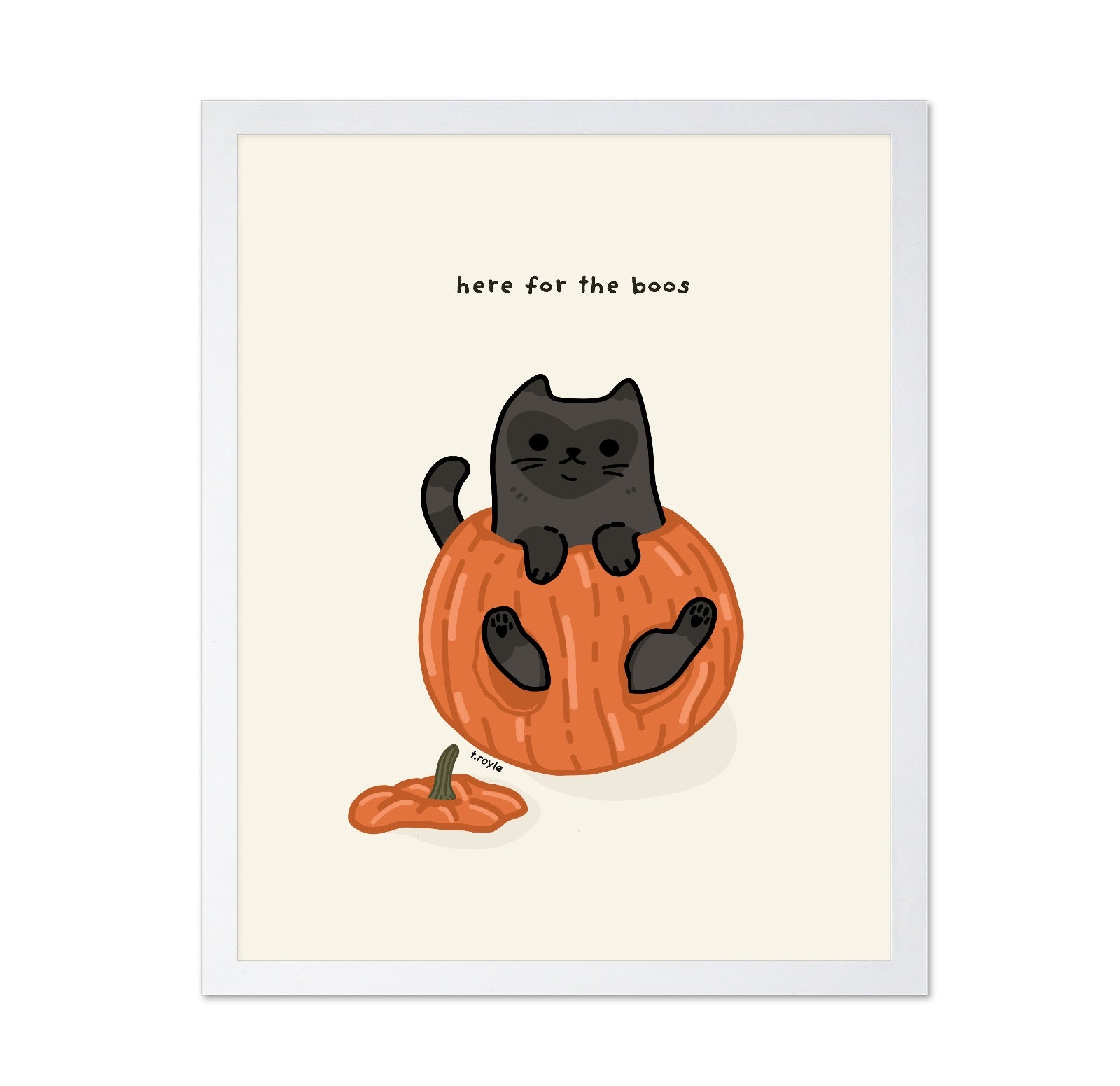 Pumpkin Cat Boo
