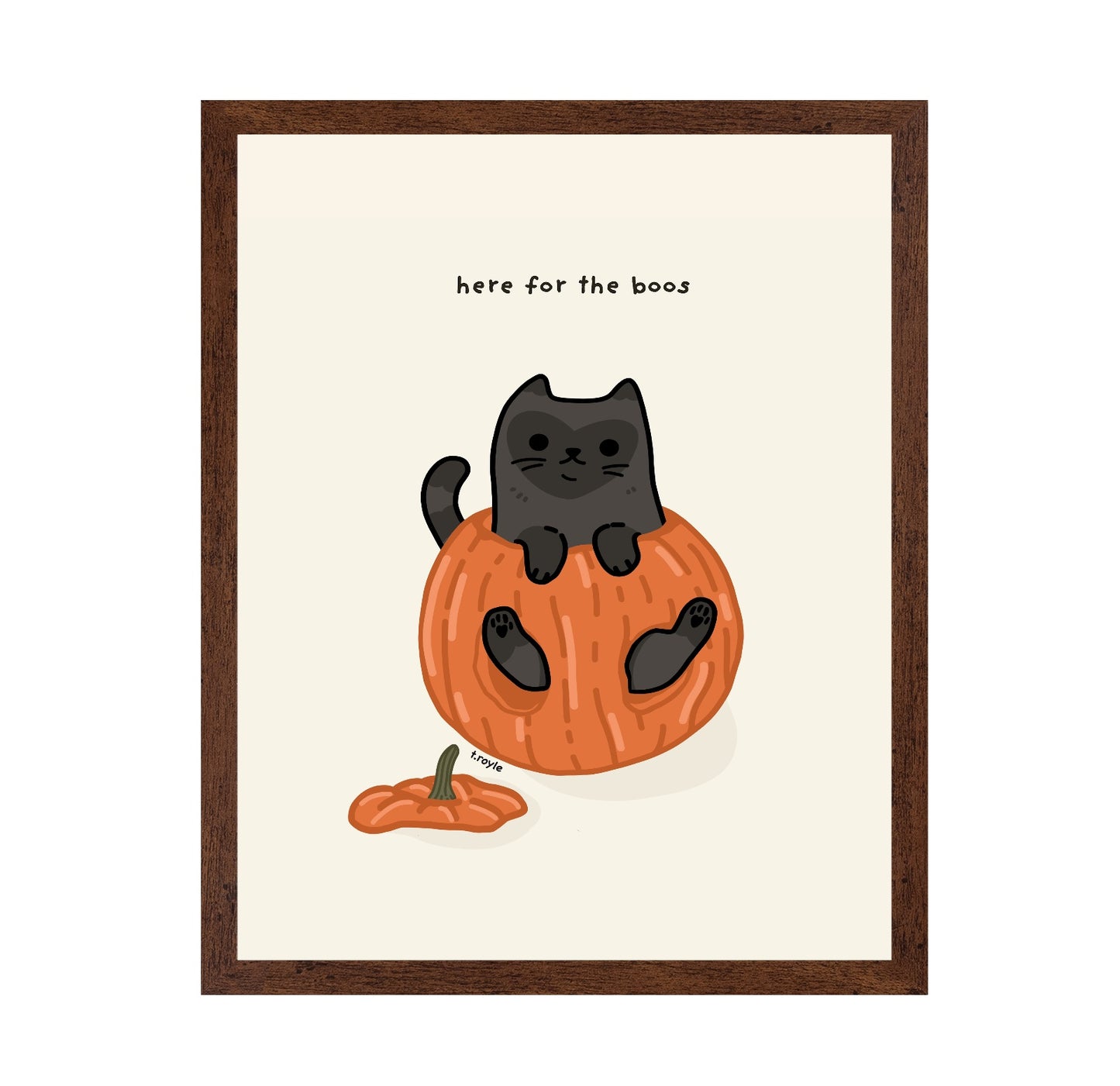 Pumpkin Cat Boo