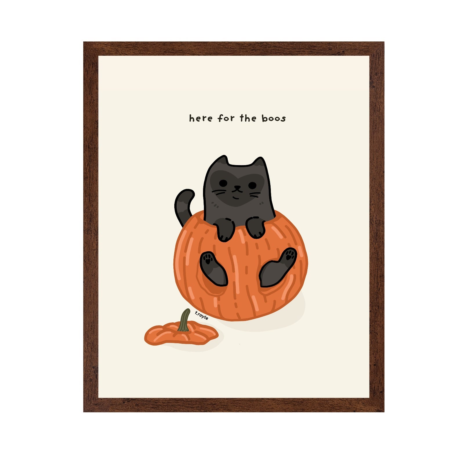 Pumpkin Cat Boo