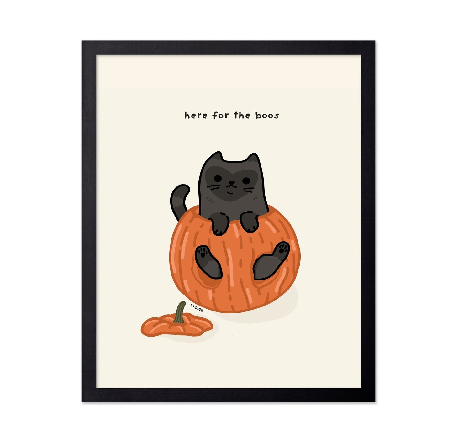 Pumpkin Cat Boo