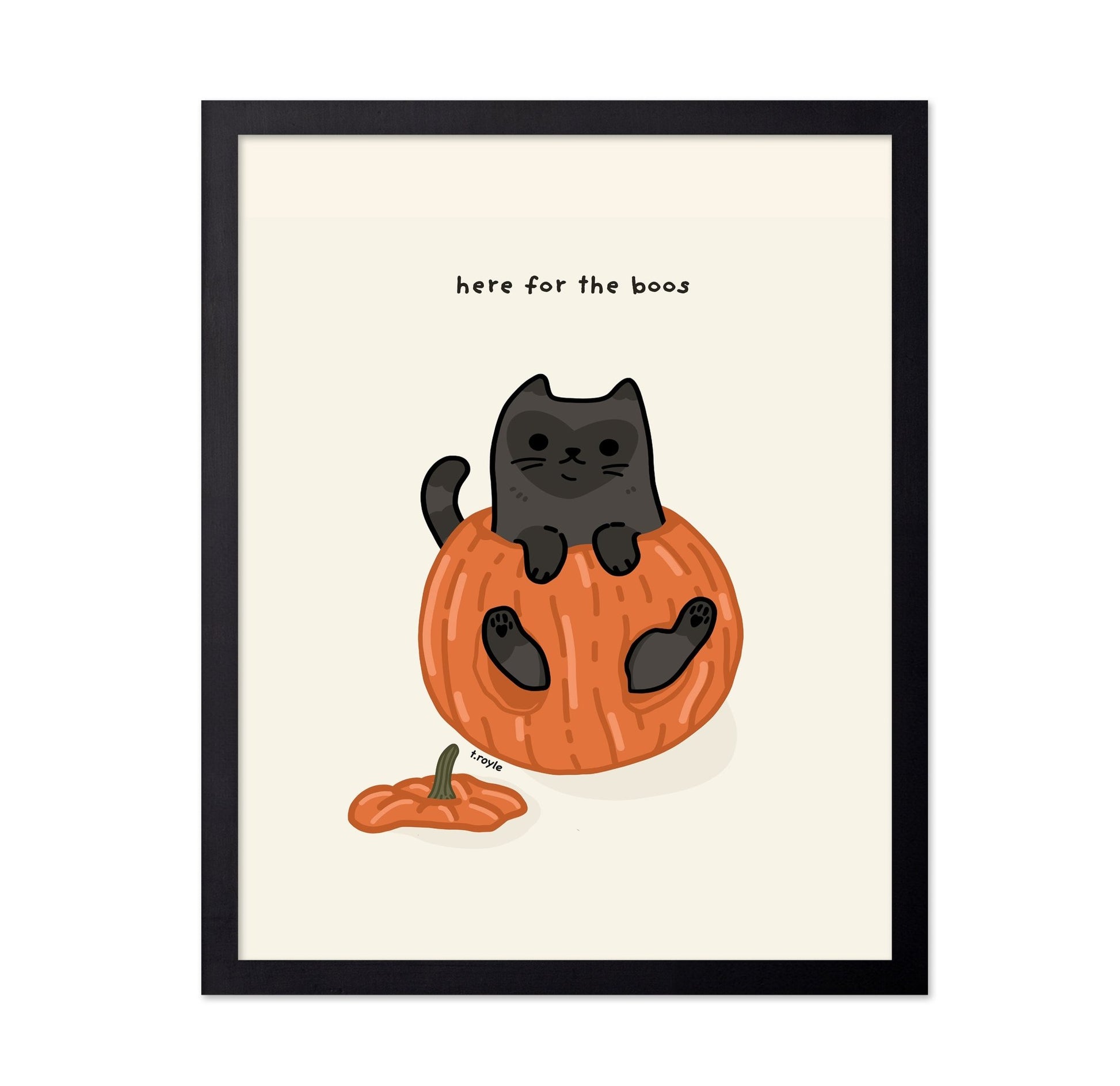 Pumpkin Cat Boo