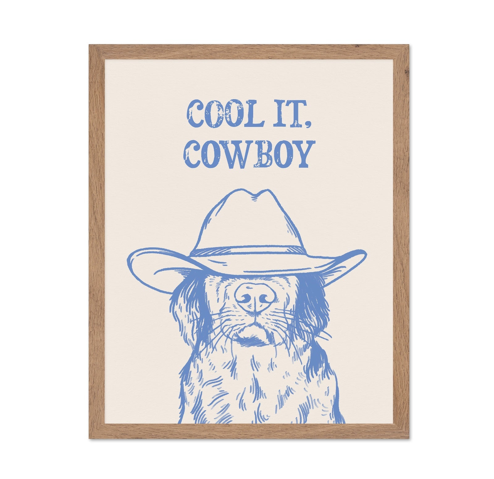 Blue Cowboy Cat