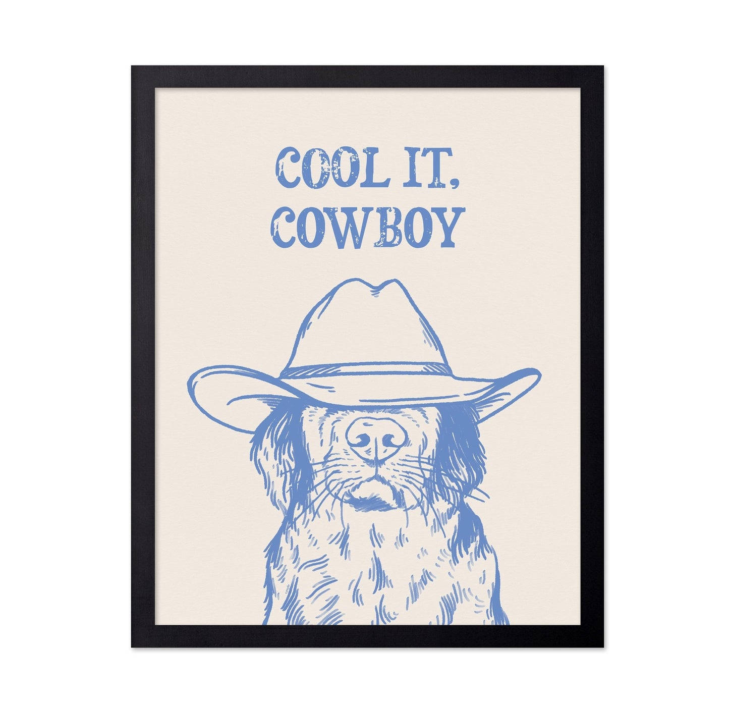 Blue Cowboy Cat