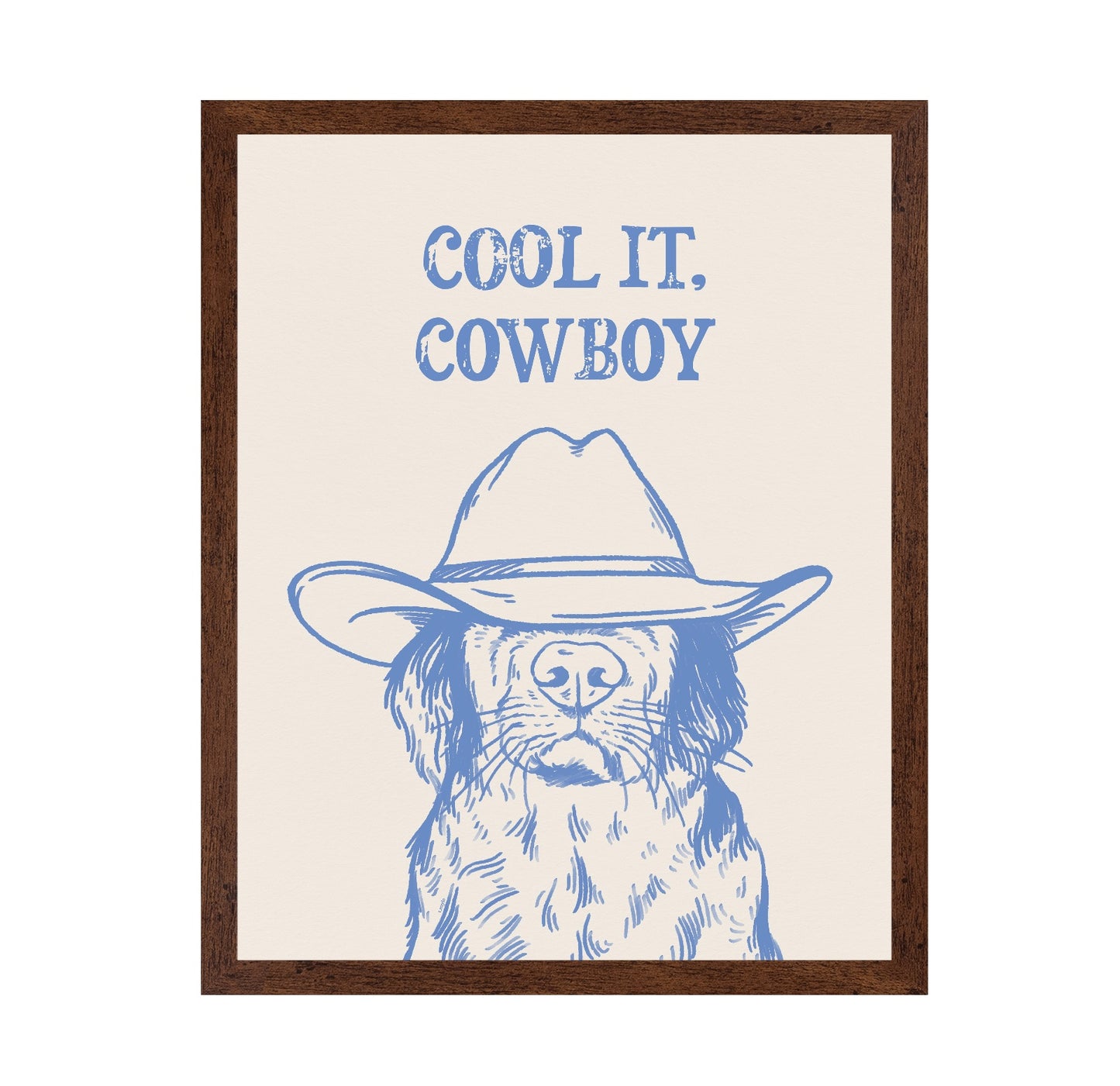 Blue Cowboy Cat
