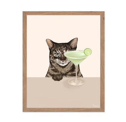 Cat Lime Cocktail