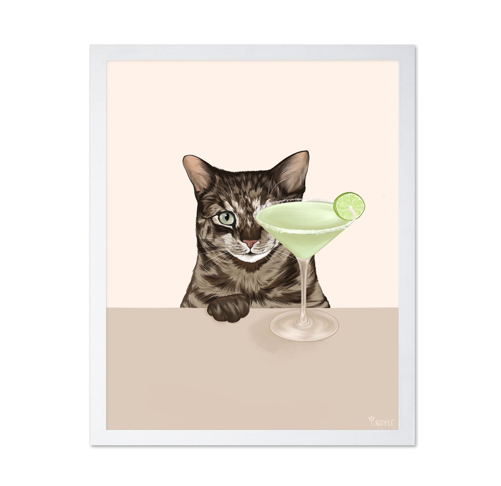 Cat Lime Cocktail
