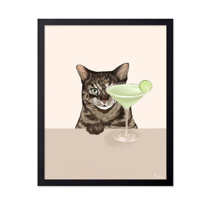 Cat Lime Cocktail
