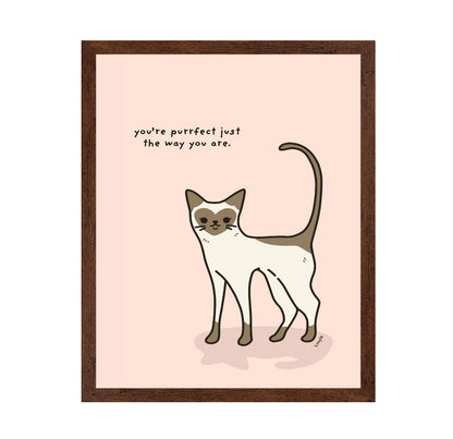 Purrfect Cat Quote