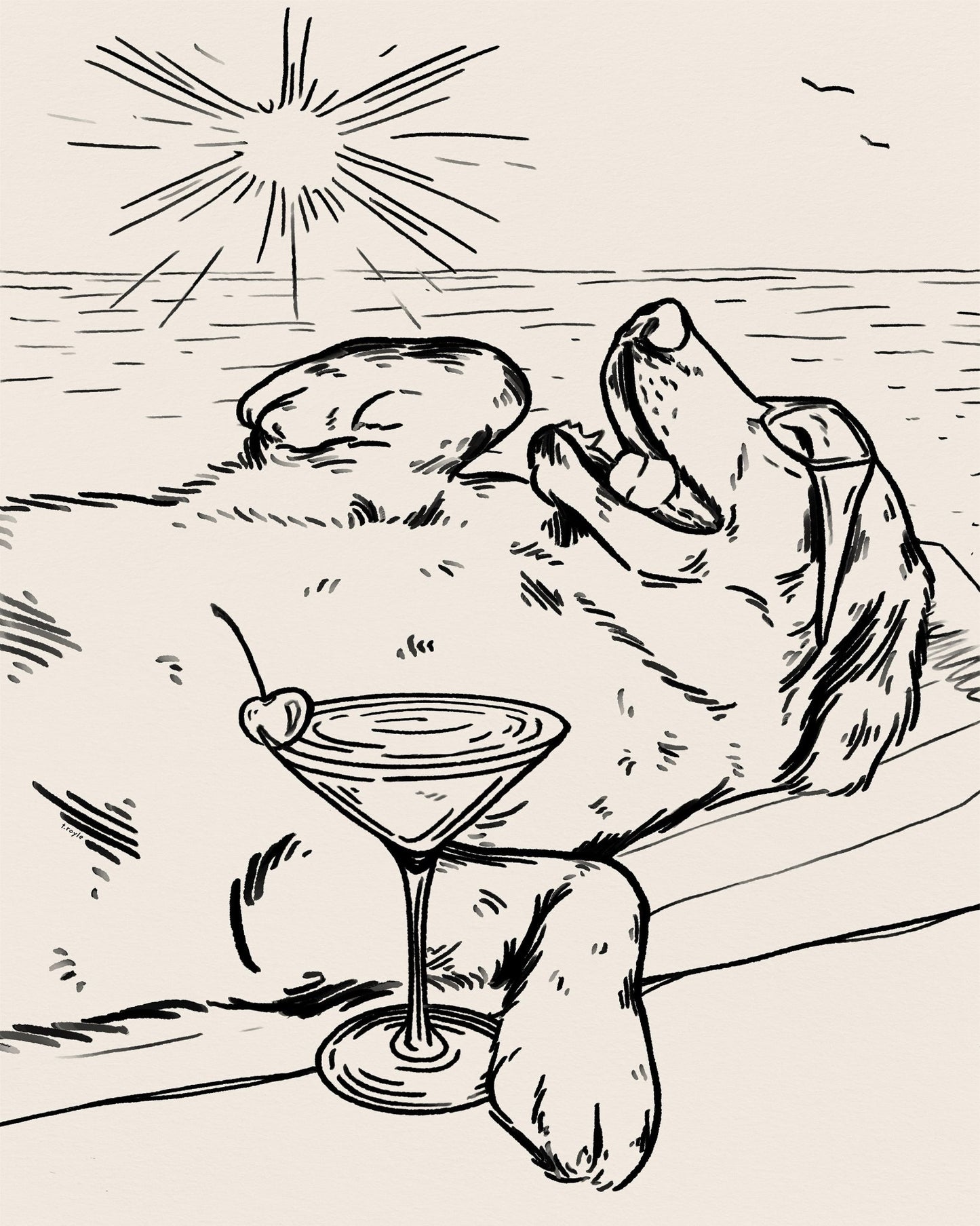 Beach Dog Cocktail