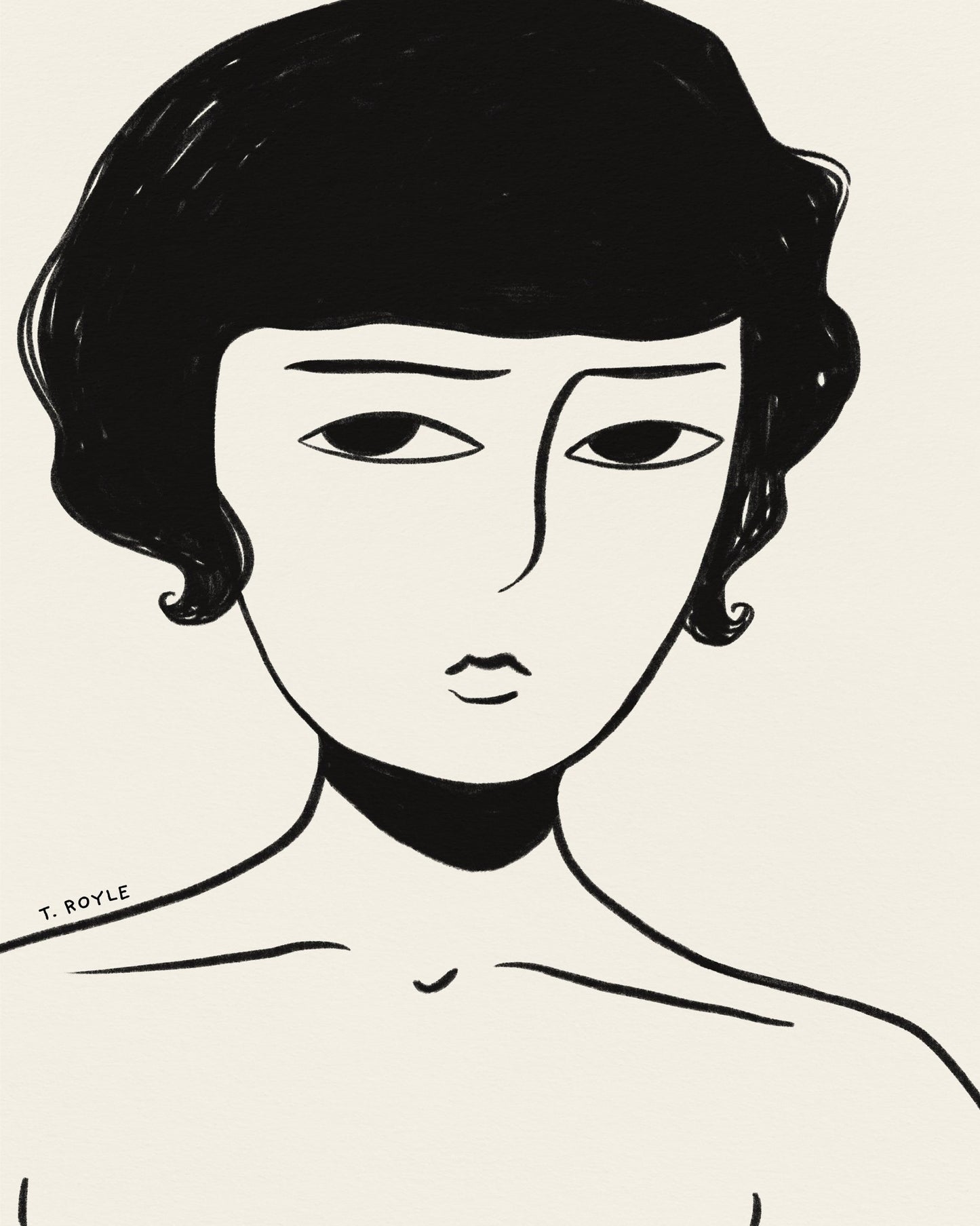 Minimal Face Portrait