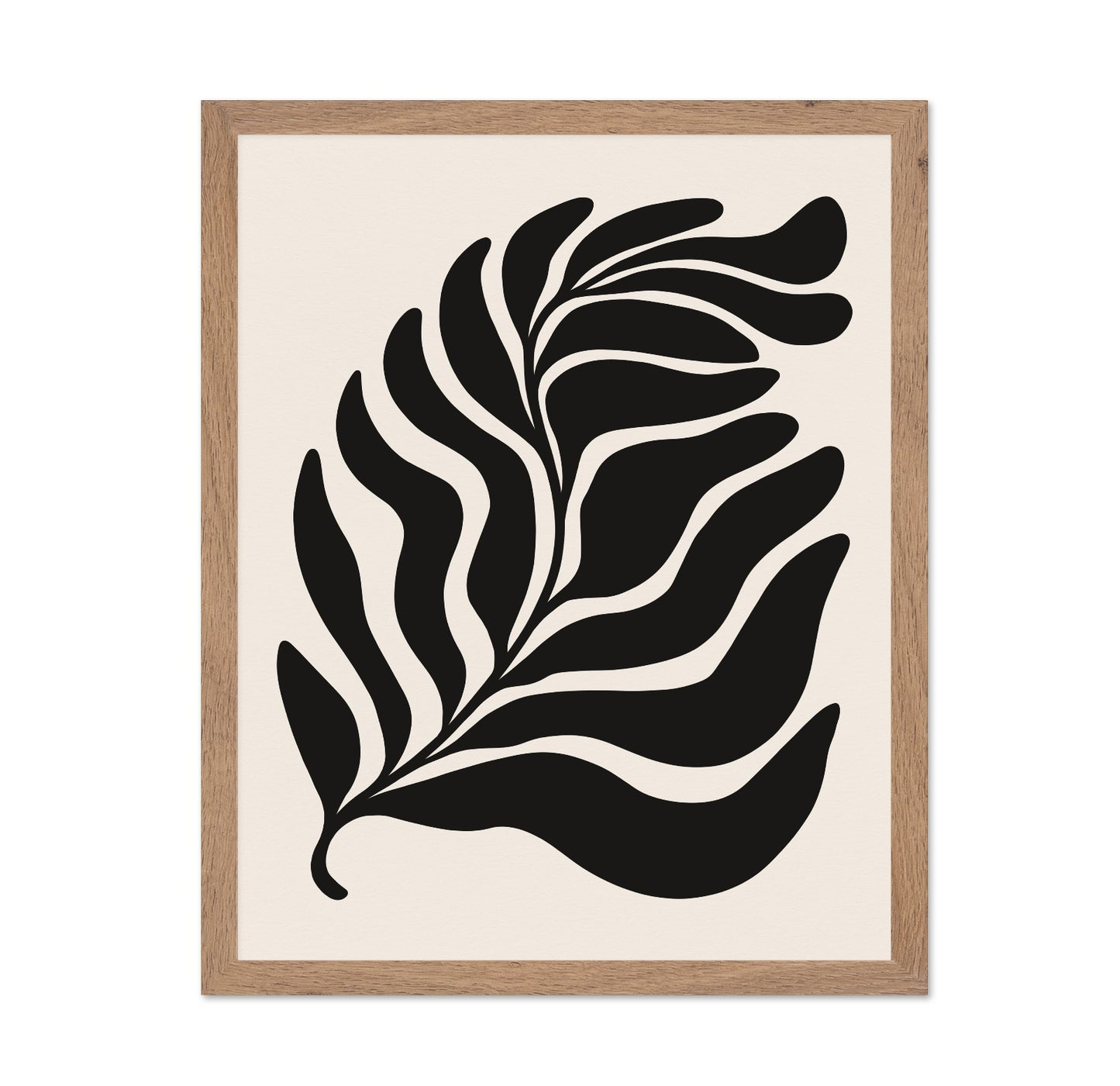 Bold Leaf Silhouette