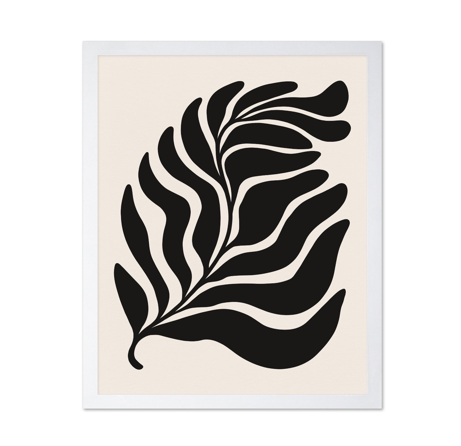 Bold Leaf Silhouette