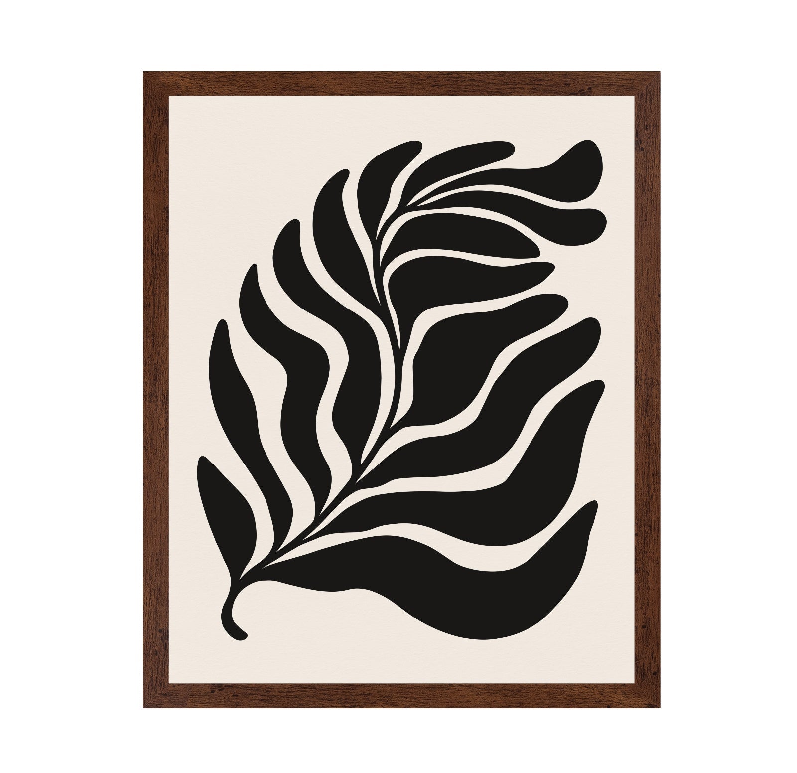 Bold Leaf Silhouette