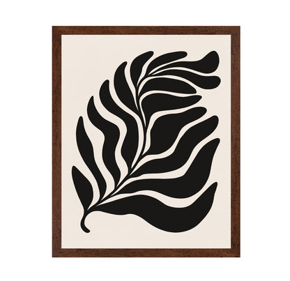 Bold Leaf Silhouette