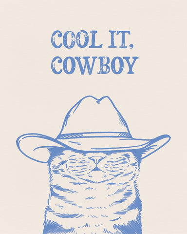 Cool It Cowboy Cat