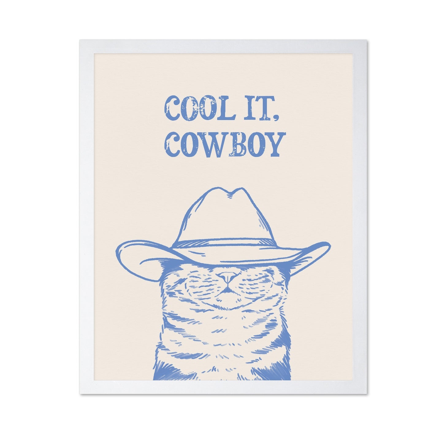 Cool It Cowboy Cat