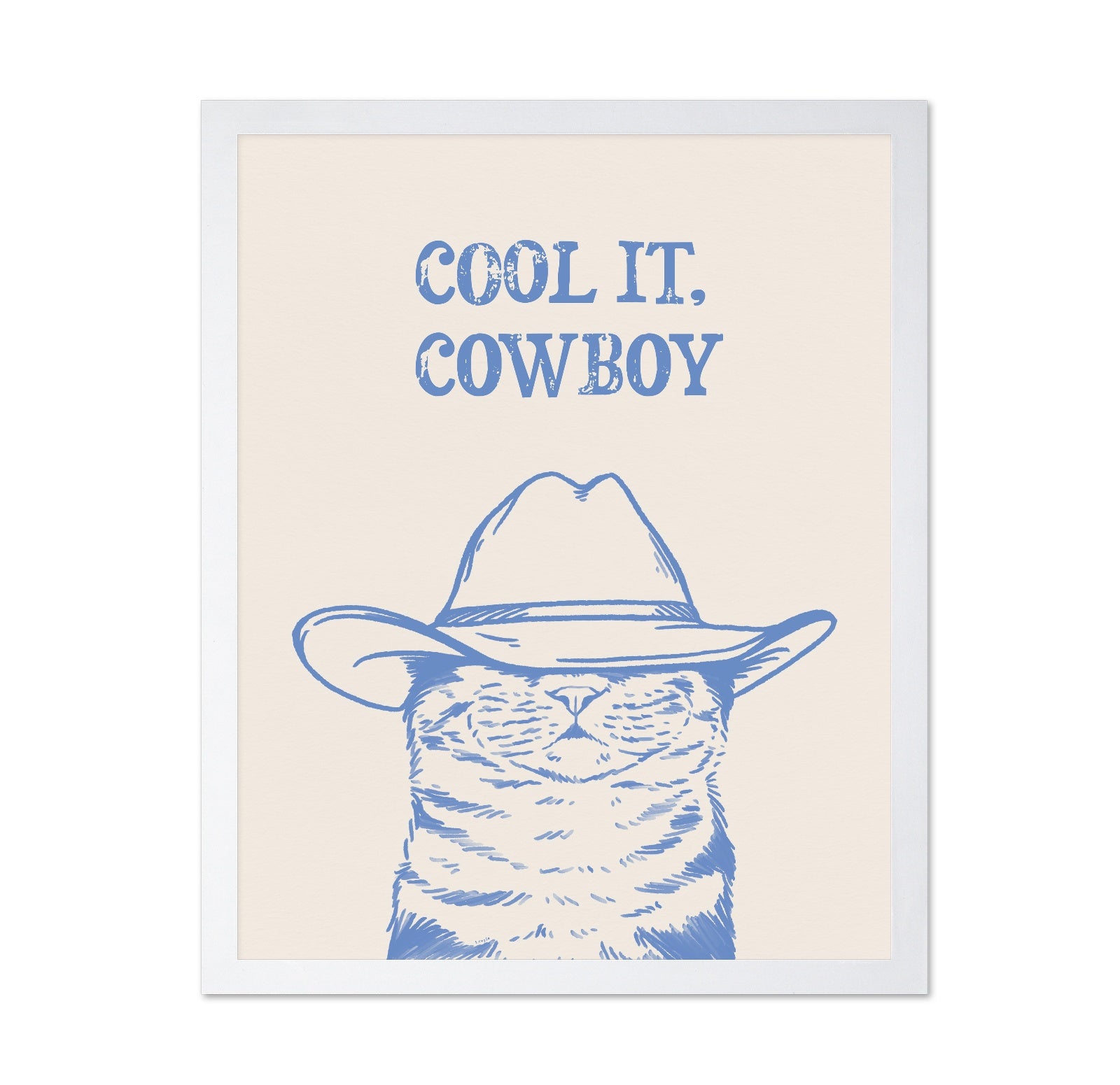 Cool It Cowboy Cat