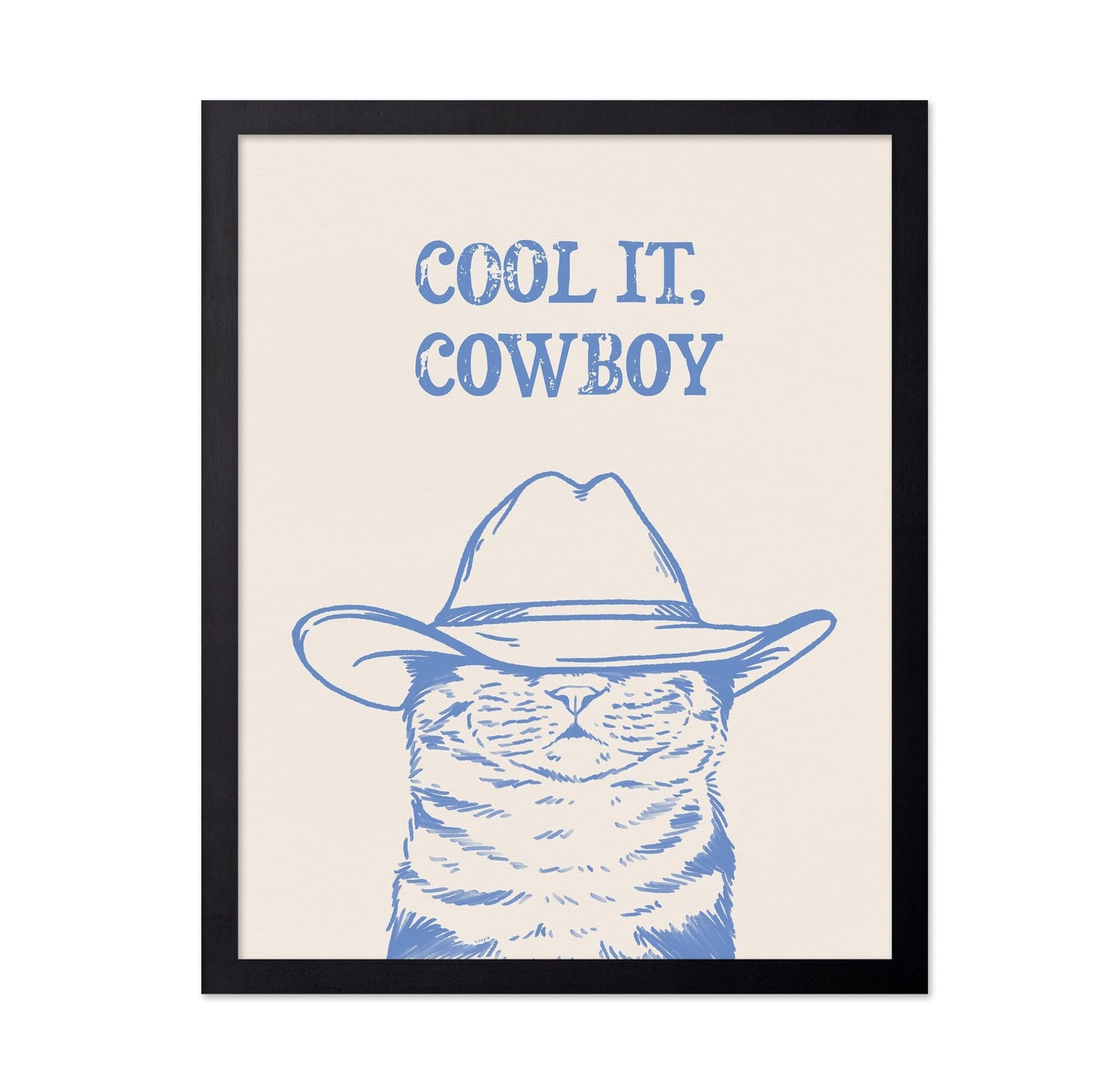 Cool It Cowboy Cat