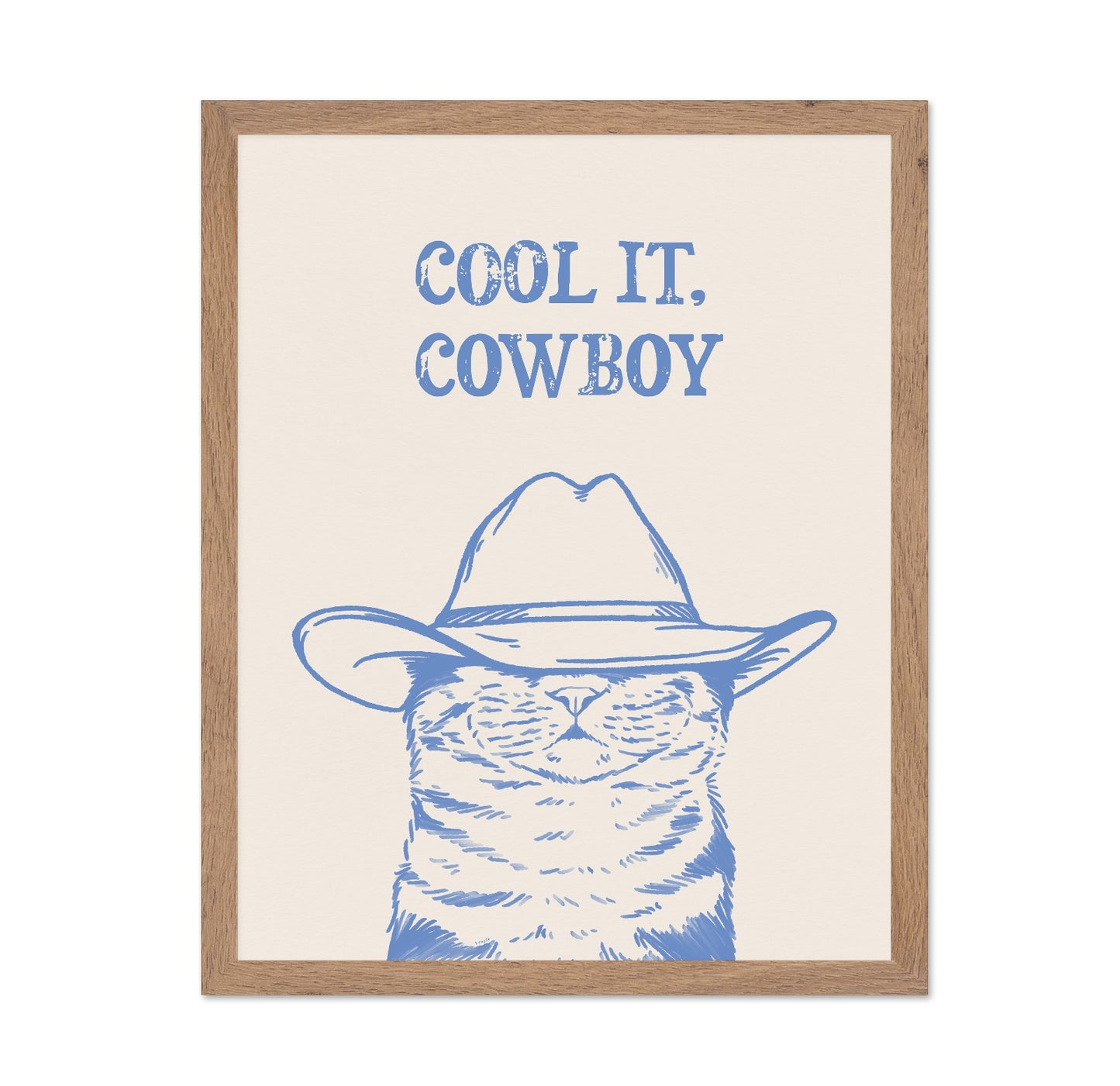 Cool It Cowboy Cat