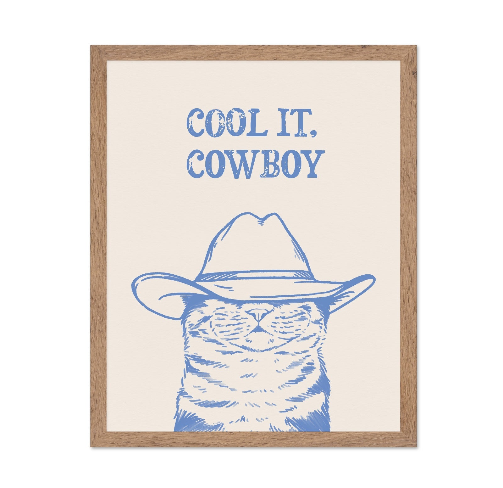 Cool It Cowboy Cat