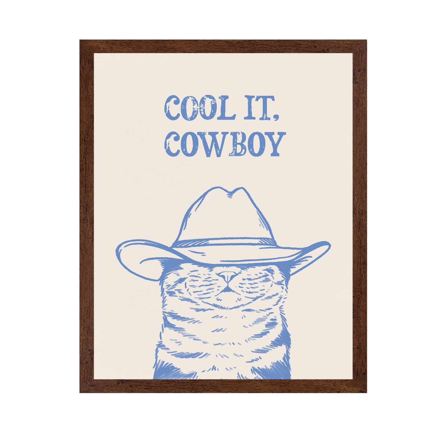 Cool It Cowboy Cat