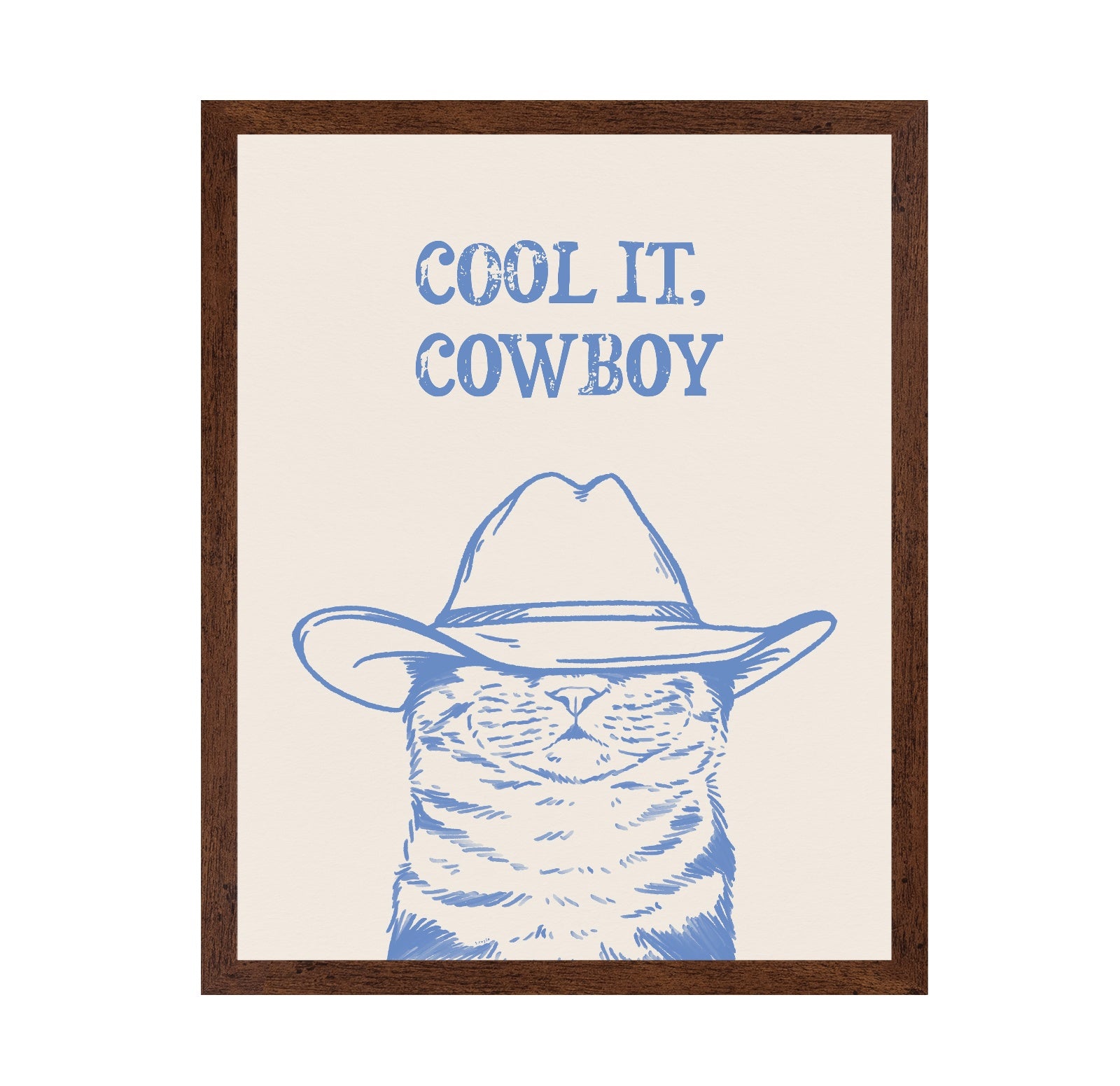 Cool It Cowboy Cat
