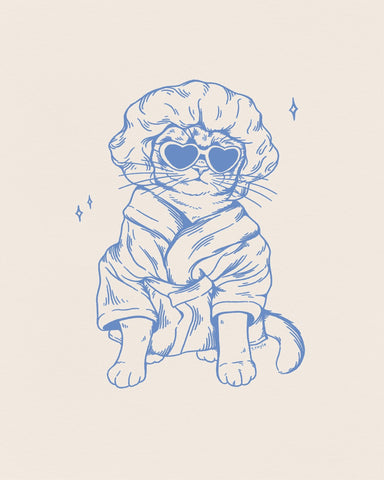 Stylish Cat Robe