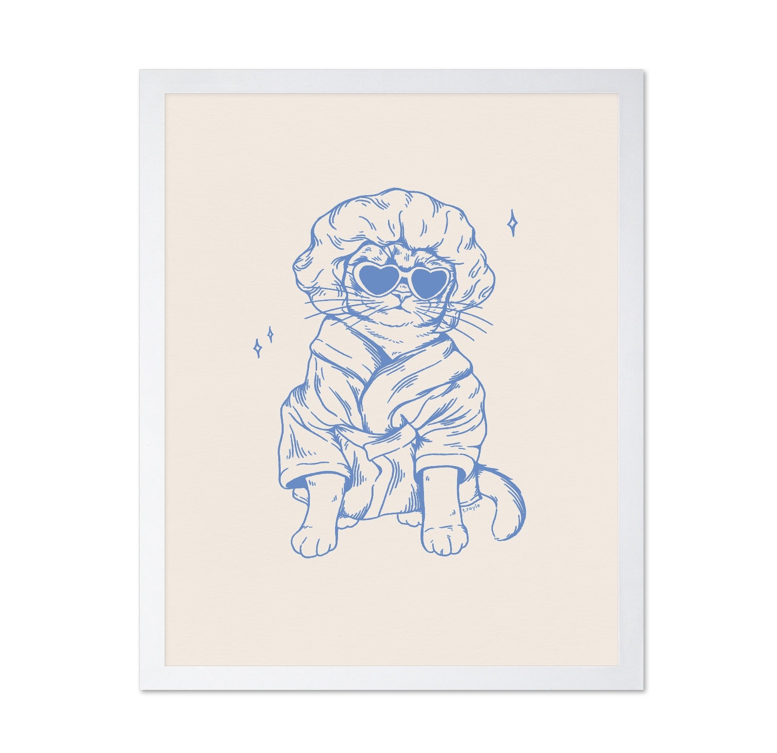 Stylish Cat Robe