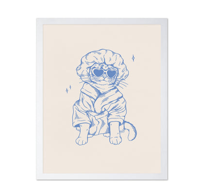 Stylish Cat Robe