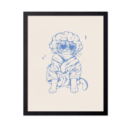 Stylish Cat Robe