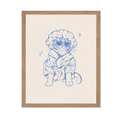 Stylish Cat Robe