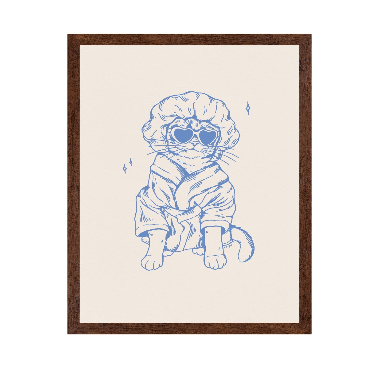 Stylish Cat Robe