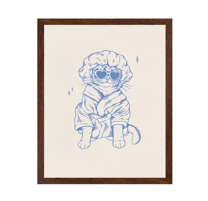 Stylish Cat Robe