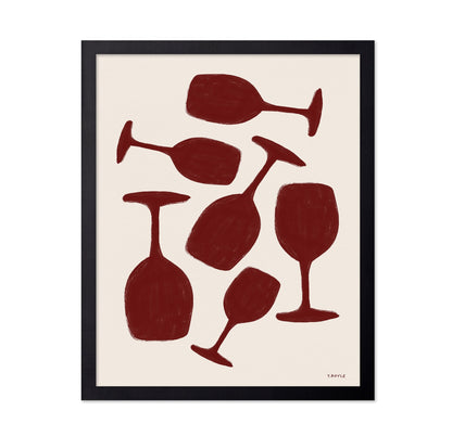 Red Wine Glass Set