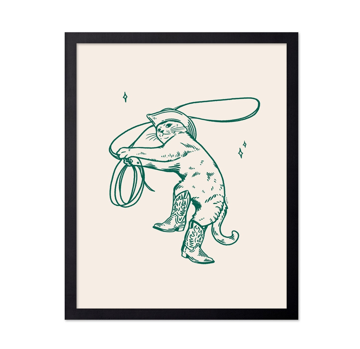 Cowboy Cat Lasso